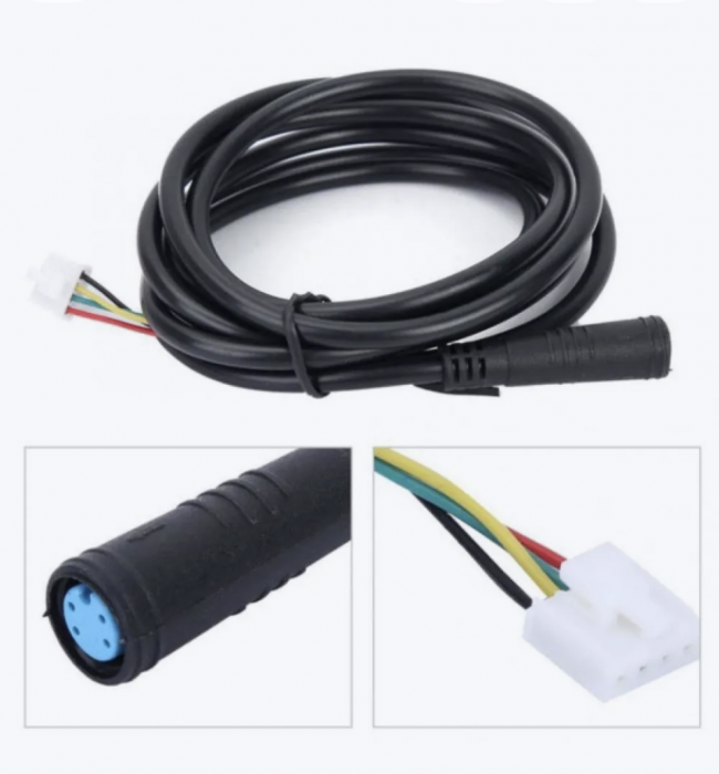 Кабель 4-pin, 120 см подключения платы Xiaomi M365, M365pro, M365pro2, 1s, lite