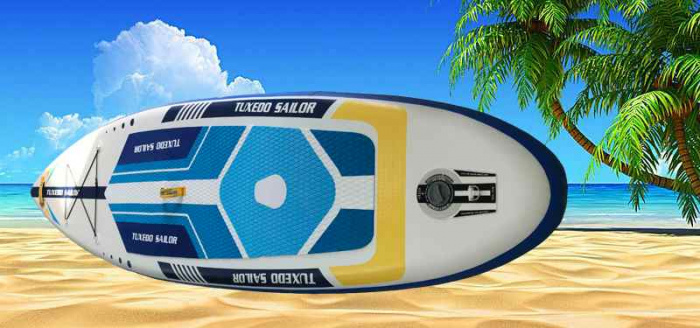 3. Сапборд FunWater 02Z Tuxedo Sailor 320x84x15