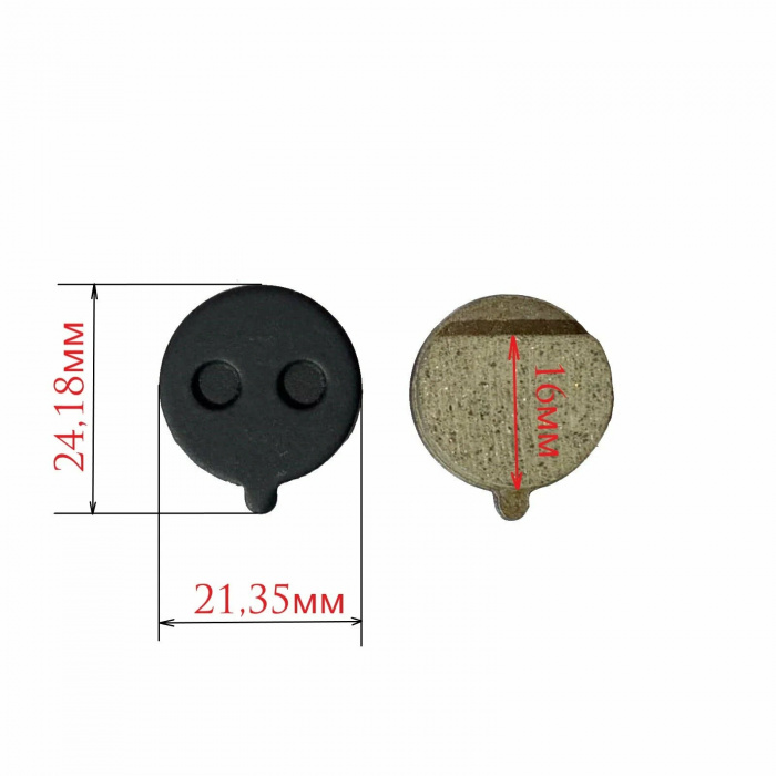 1. Колодки тормозные Kugoo M4, M4 Pro, Max Speed