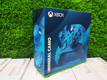 Геймпад для Xbox Series X/S/One Голубой Камуфляж/Mineral Camo